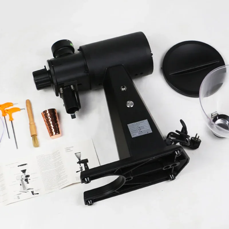 C98PRO-DD Coffee Bean Grinder, Espresso Grinder, 98MM Grinding Disc, 160-Setting Fine Grind Adjustment, Low-Heat Coffee Grinder