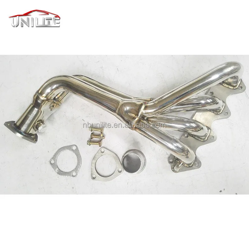 Exhaust pipe Headers for Suzuki Samurai & Geo Tracker 1.3L 1.6L L4 Stainless Manifold Header w/ Gasket