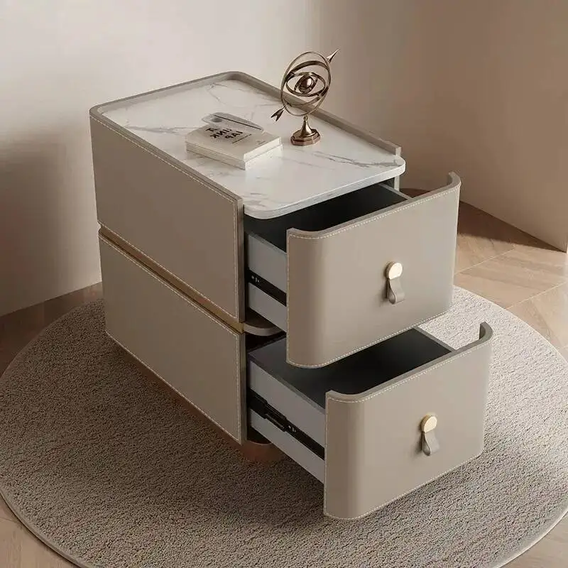 Bed Room Side Table Cabinet Bedroom Storage Desk Bedside End Tables Locker Designer Small Bookcase Comodini Sofa Nightstands