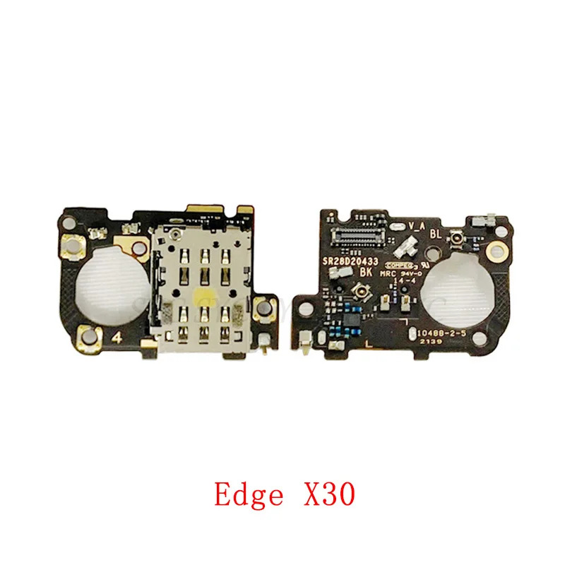 SIM Card Reader Board Flex Cable Slot Part For Motorola Moto G200 5G Edge X30 Sim Card Reader Replacement Repair Parts