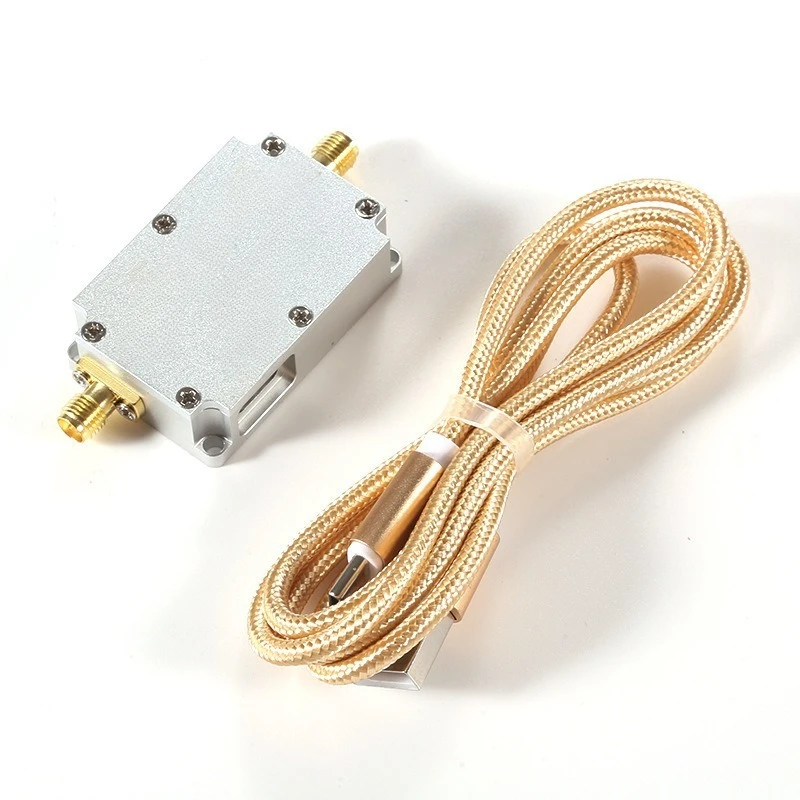 50M-4GHz Low Noise RF Signal Amplifier 0.6dB Noise LNA Module SMA Interface for GPS Beidou Signal Reception Accessory