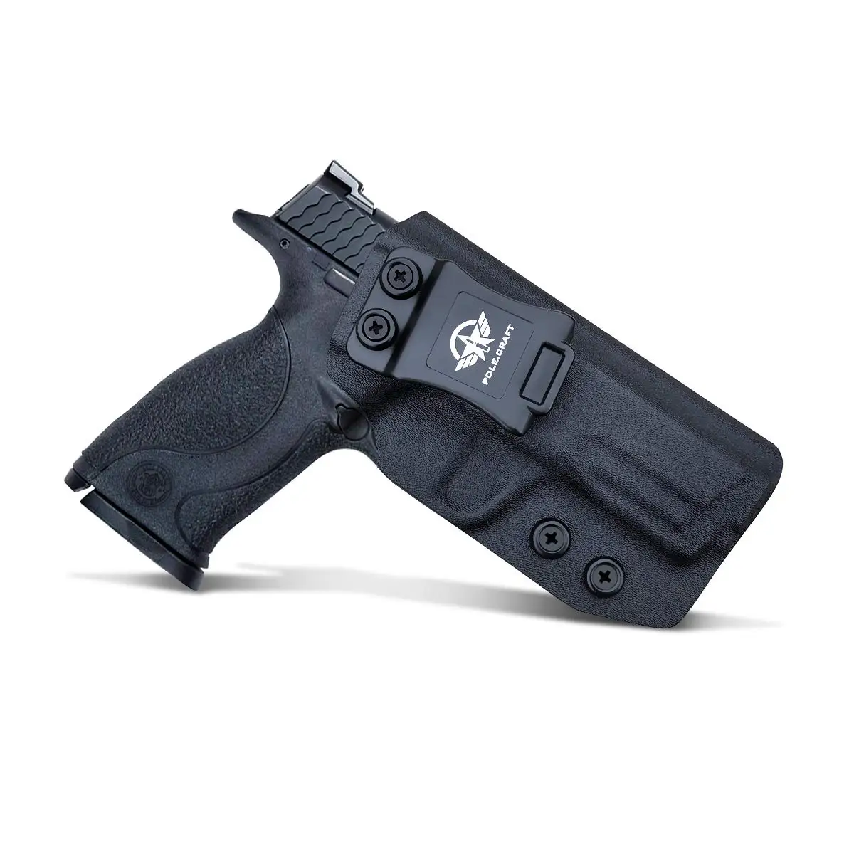 

POLE.CRAFT M&P 40 Holster IWB Kydex Holster Custom Fit M&P .40 4"/4.25" Pistol - Inside Waistband Concealed Carry