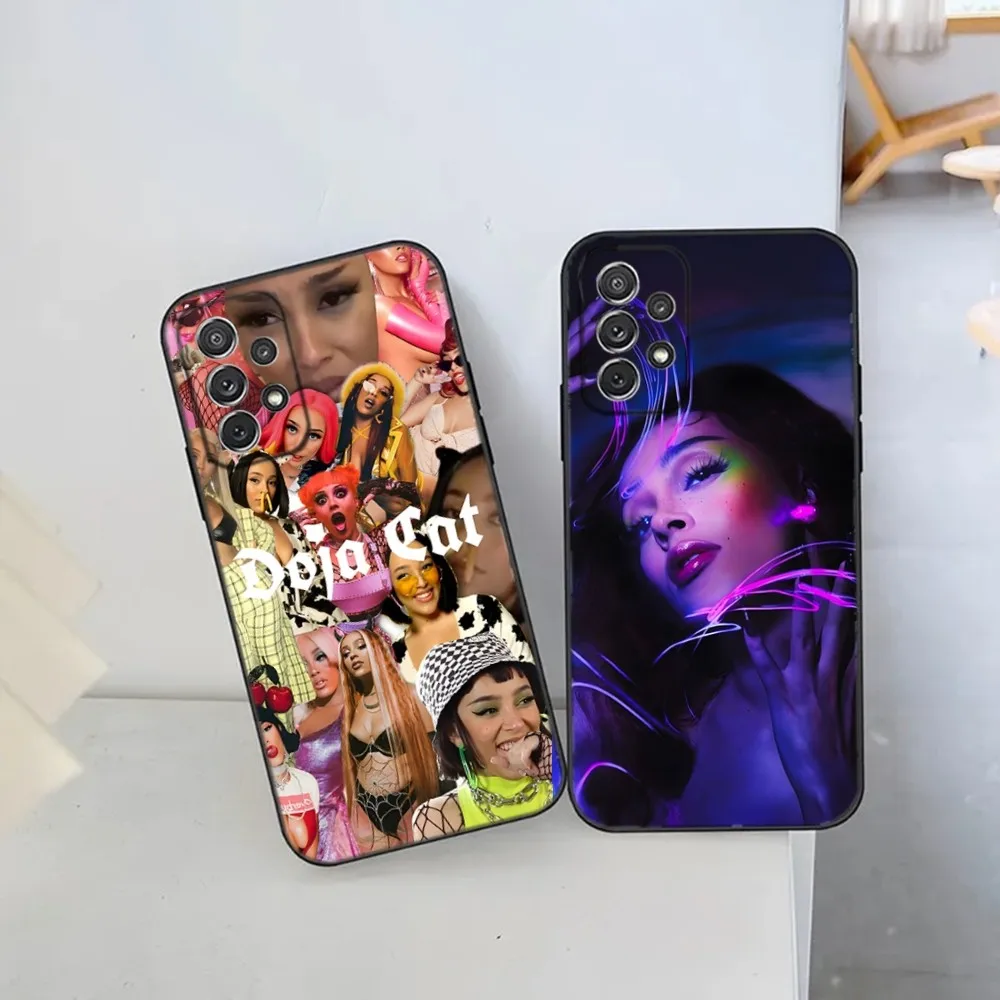 D-Doja Cat Singer Phone Case For Samsung S21,S22 Ultra,S20,S30 plus,S22 plus,S23,S30 ultra 5G Silicone Cover