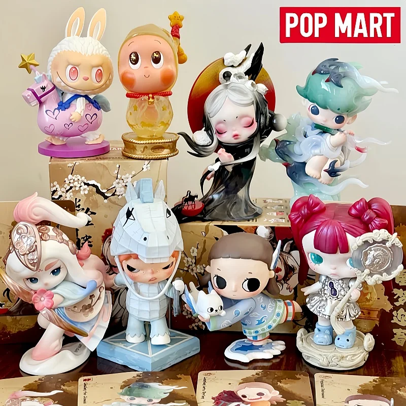 

Новинка 2026: Оригинальная коллекционная фигурка Pop Mart Gold Point Besturn Series, ручная работа, в закрытой упаковке, модный игрушечный кулон, модель-игрушка, подарок на Новый год и День рождения