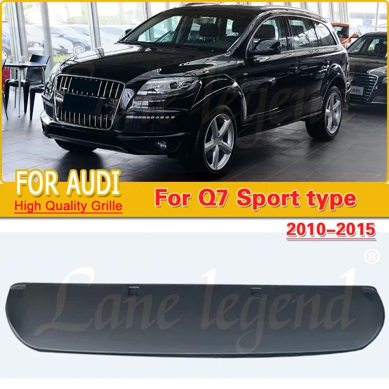 

For Audi Q7 2010-2015 Sports Type Original model Front Bumper Lip Body Kit Spoiler Splitter Bumper Lip Accessories Trim