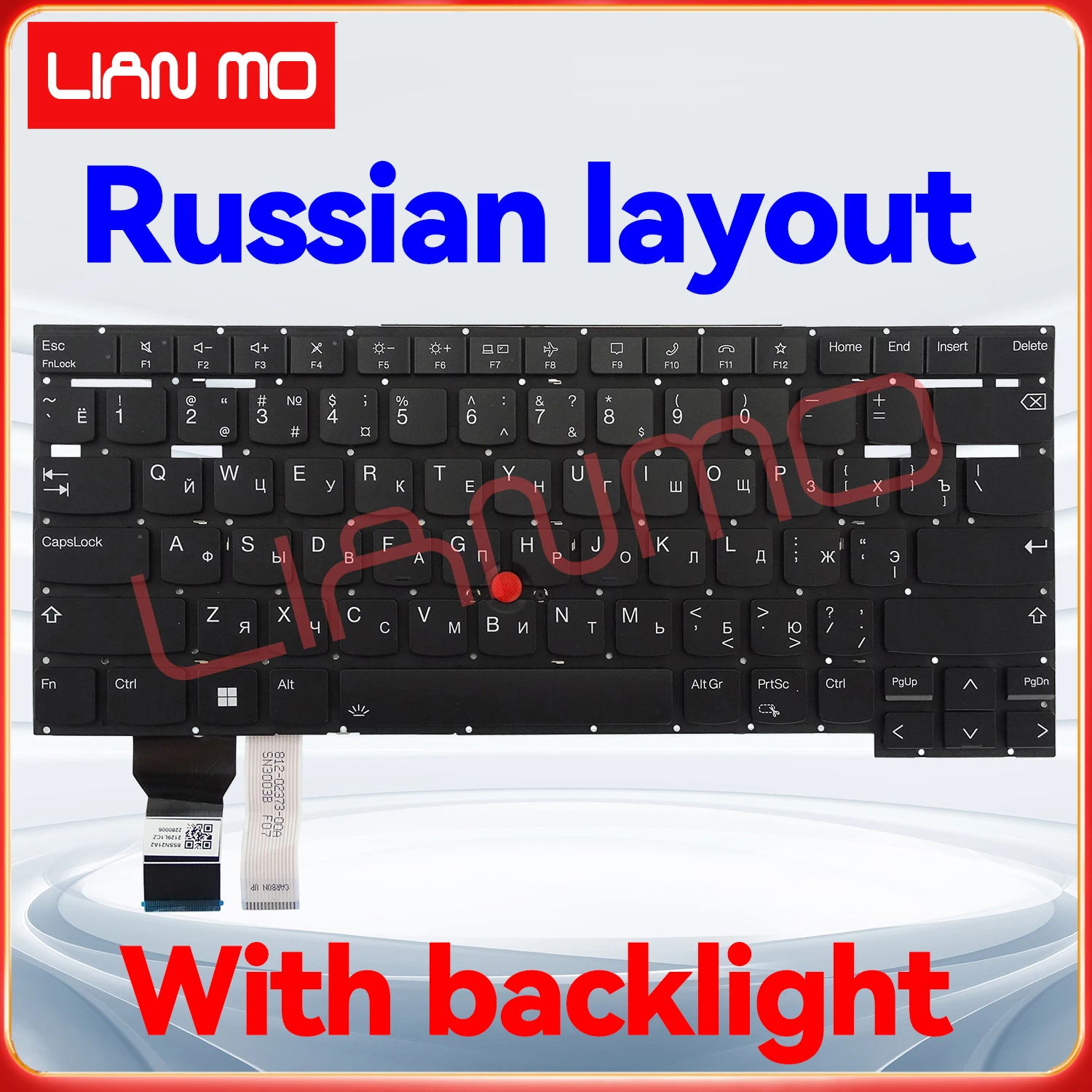 For Lenovo Thinkpad T14s Gen2 P1 Gen4 X1 Extreme Hermit 4th 2021 Russian Layout Backlit Laptop Keyboard