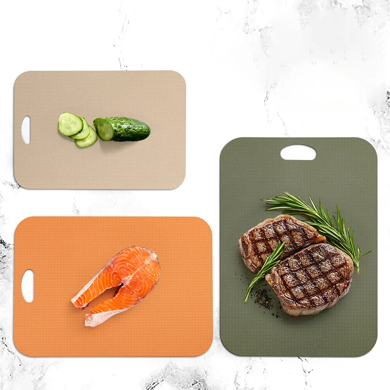 Double-Sided Baby Food Cutting Board Food-Grade Cutting Board Home Kitchens