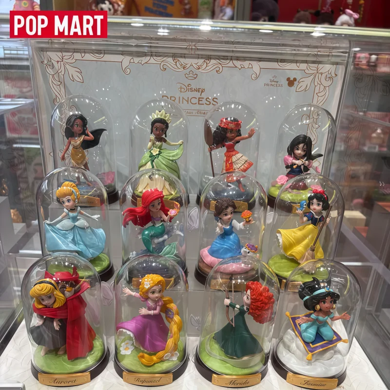 الأصلي حقيقية البوب مارت ديزني الأميرة خلق سلسلة العالم الخاصة بك مفاجأة صندوق أعمى تخمين حقيبة صندوق غامض اللعب هدية عيد ميلاد