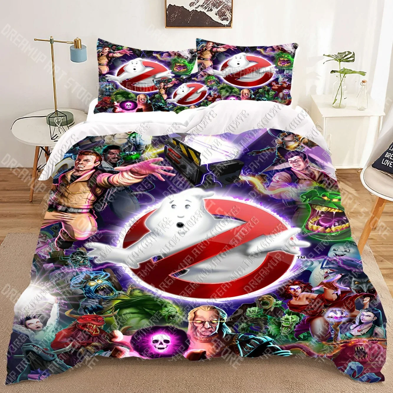 2026 Ghostbusters 3D Bedding Sets Print Duvet Cover Adults_ Children Bed Comforter Birthday Gift Dropshipping