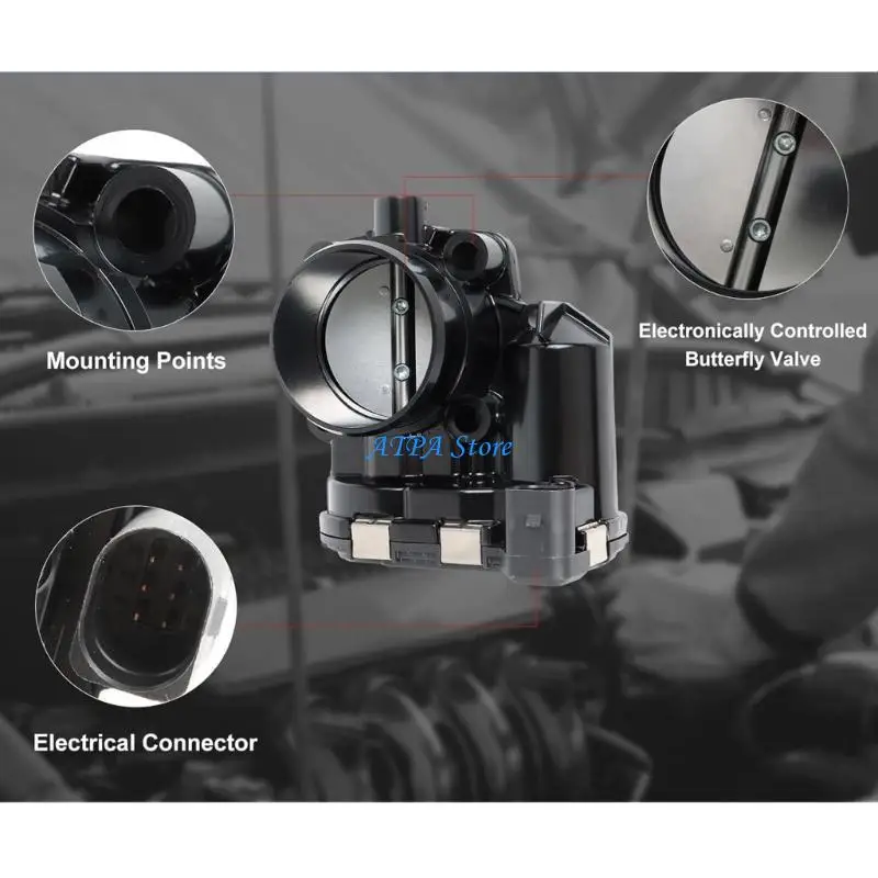 U13C Metal Throttle Body Replace 420892590 For 90 130 155 215 255 260 300 420892591 420892592 0280750505 Watercraft Engines
