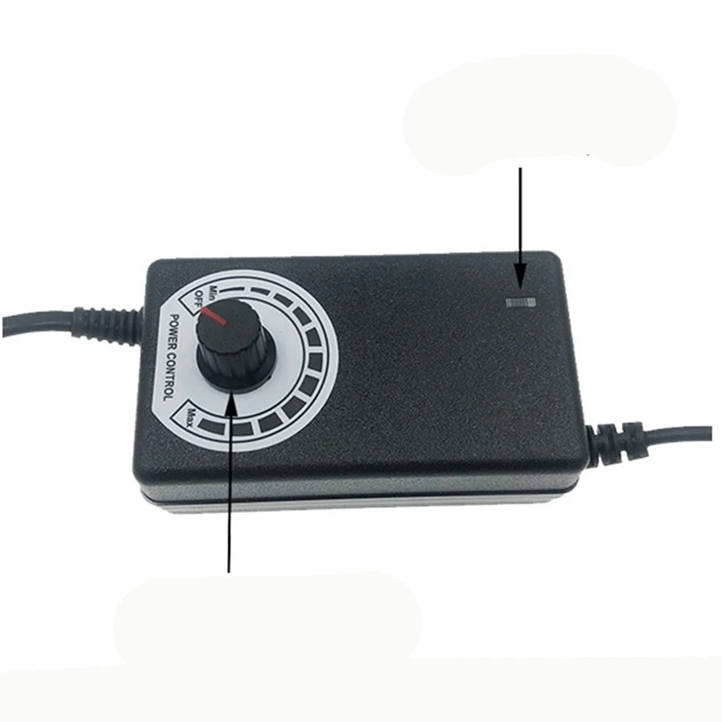 Adjustable AC To DC Power Supply 24V-36V 2A Power Supply Adapter Universal 220V To 24 V Volt Adapter US Plug