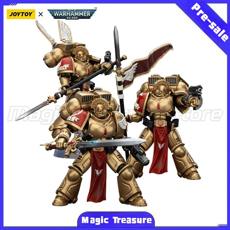 

【MT】Pre-sale JOYTOY 1/18Action Figure Warhammer 40K Blood Angels Sanguinary Guard 3pcs with Inferno Pistol and Encarmine Blade