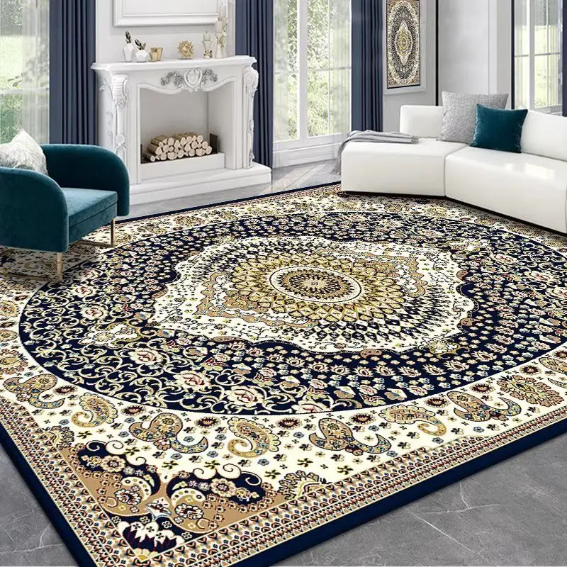 Ethnic Retro Style Carpet for Living Room 200x300 Large Room Rugs for Bedroom Washable Home Decoration Soft Floor Mats Anti-slip