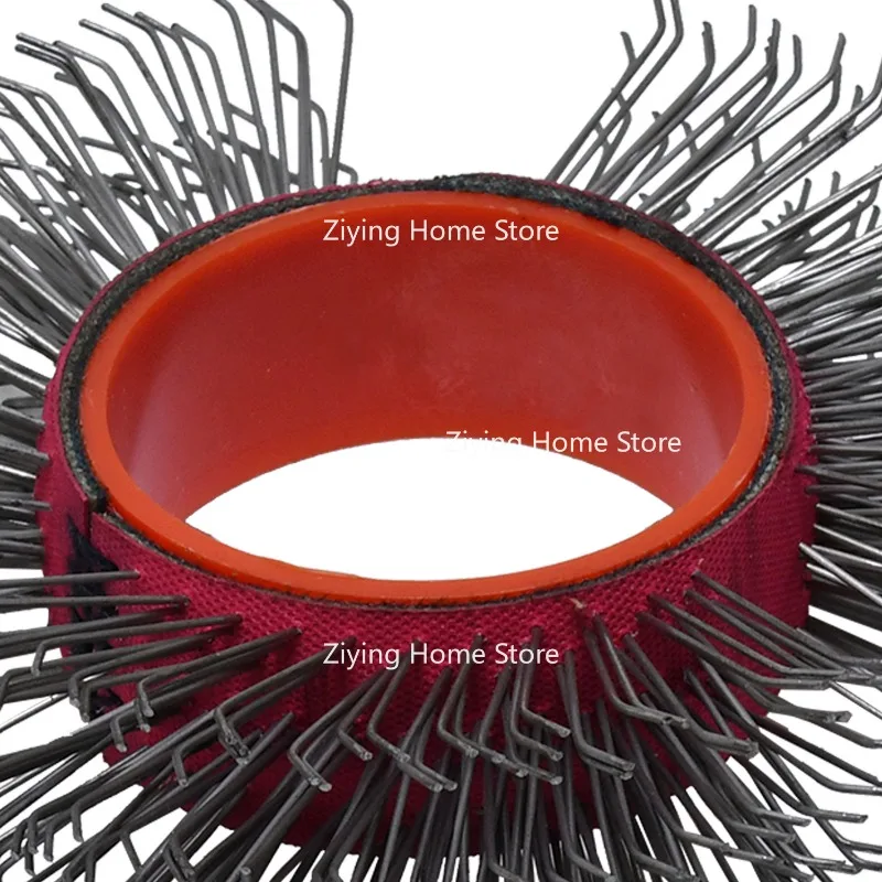 

Подходит для немецкой электрической шлифовальной машины Monti, проволочной щетки, пневматической машины для удаления ржавчины, проволочного колеса, обработки поверхности