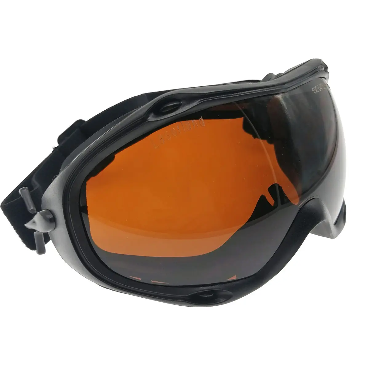 Wide-field, broad-spectrum continuous absorption laser safety glasses od6+ for 532nm green light