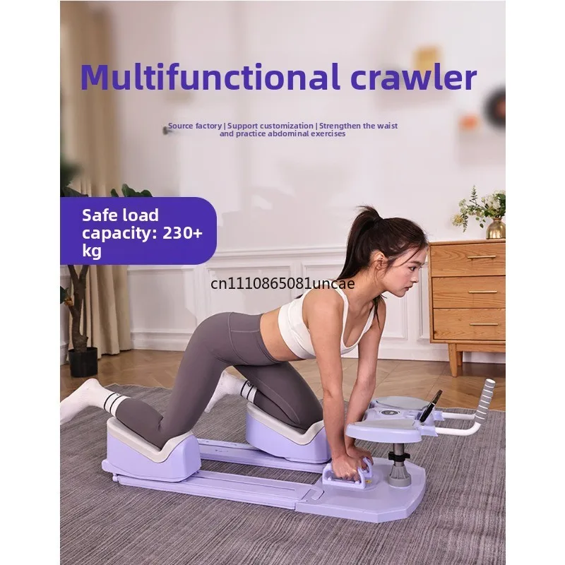 Indoor Crawling Machine Fitness Home Lumbar Spine Training Multi-function Waist Curl Abdominal Plate Abdominal Closure view 6