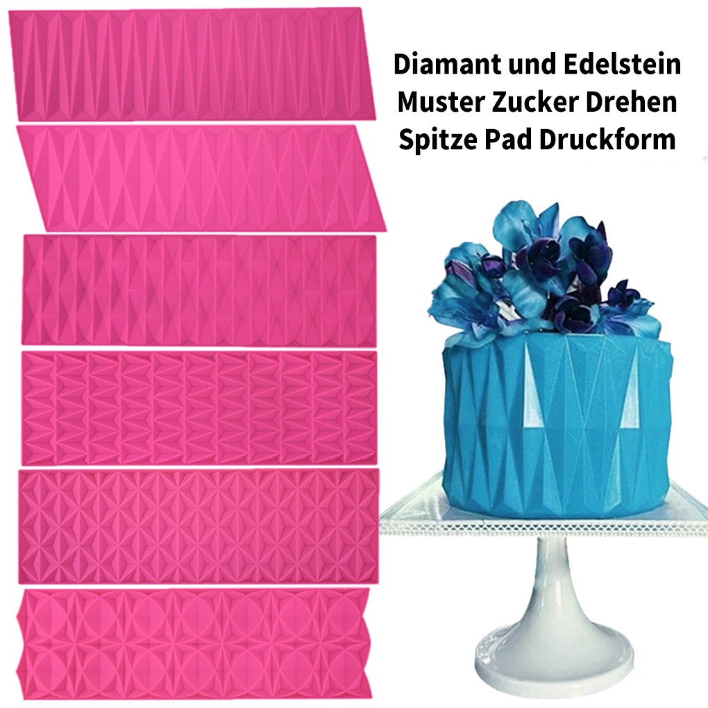 

Silicone Mould Fondant Cake Side Heat-resistant Border Bakeware Type