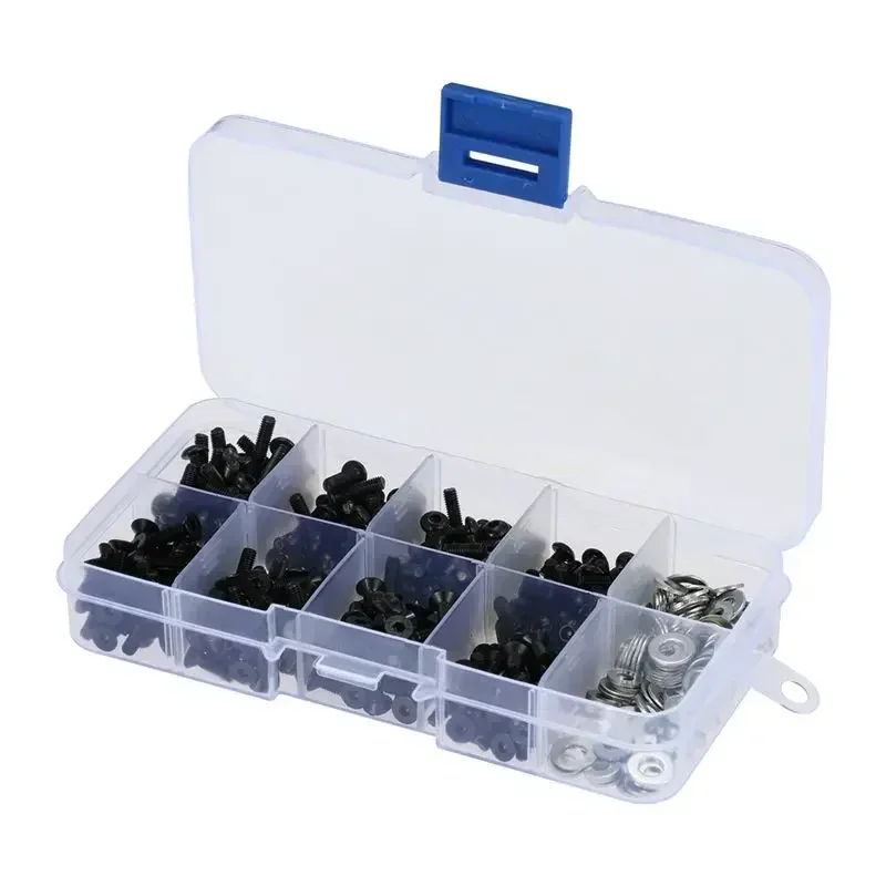 Caja de tornillos de piezas para coche teledirigido HSP, Trxs, Tamiya, HPI, Kyosho, D90, SRC10, 180, 1/10