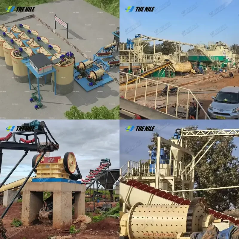 2026 CE 500 T/d Gold Mining Processing Equipment Activated Carbon Leaching CIP Gold CIL Plant