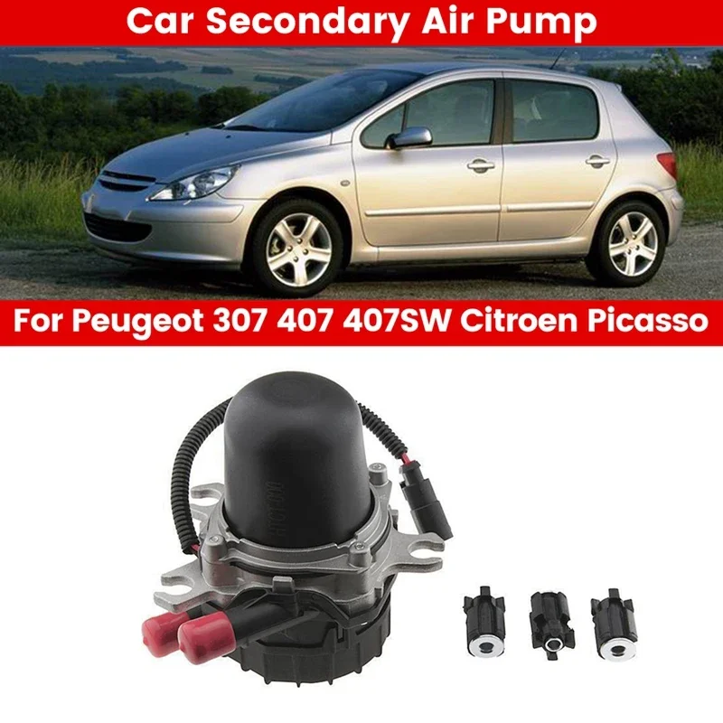 B-M 1618E4 Auto Spare Parts Secondary Air Pump For Peugeot 307 407 407SW Citroen Picasso 9653340580 Parts