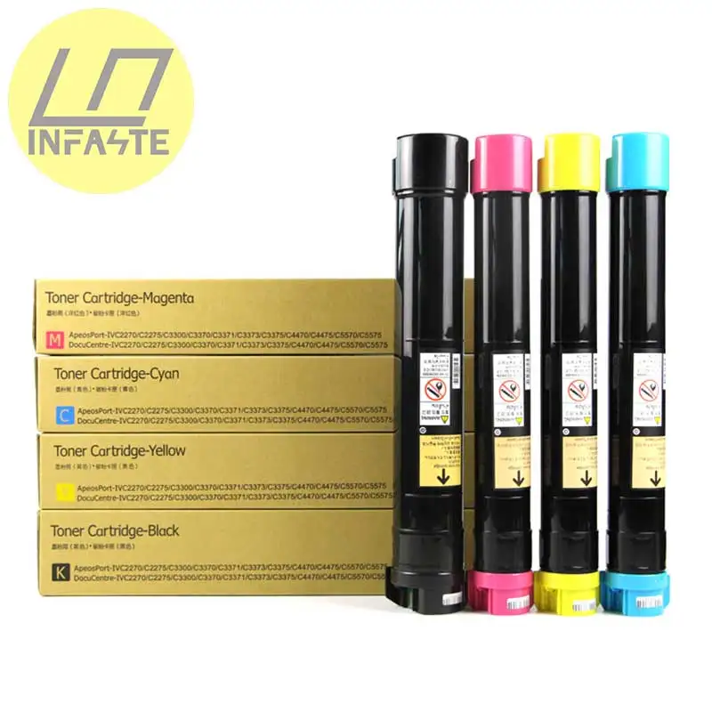 

Картридж с тонером Infaste IV3370 V3375, совместимый для Xerox DocuCentre IV C2270 2275 3370 3371 3373 3375 4470 4475 5570 5575