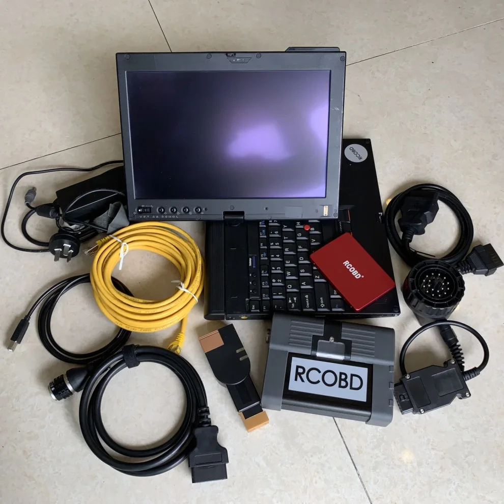 

X220t Laptop i5Cpu Installed with ICOM A2 B C Software HDD 1TB/ SSD 960GB Work for BMW ICOM A2 Diagnostic Programming Tool