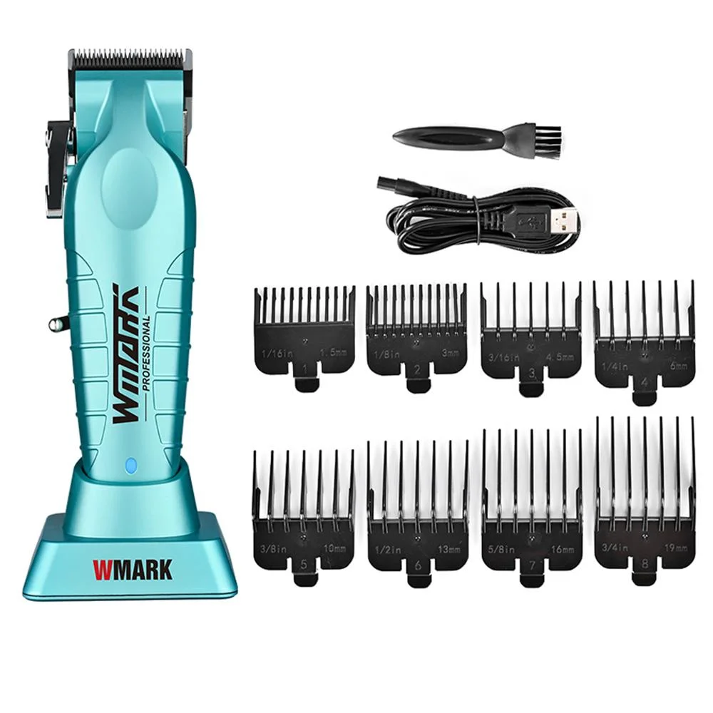 2024 New WMARK NG-133 Hair clipper 8300 RPM with charging base low noise