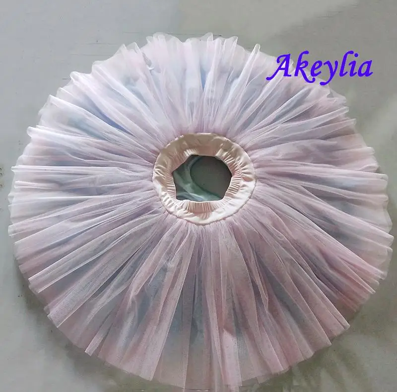 Różowy niebieski Ballet Tutu Pół dorosły czarny biały Pancake tutu Praktyka Próba Półmisek Beżowy Ballet sukienka Tutu czerwony Dla kobiet