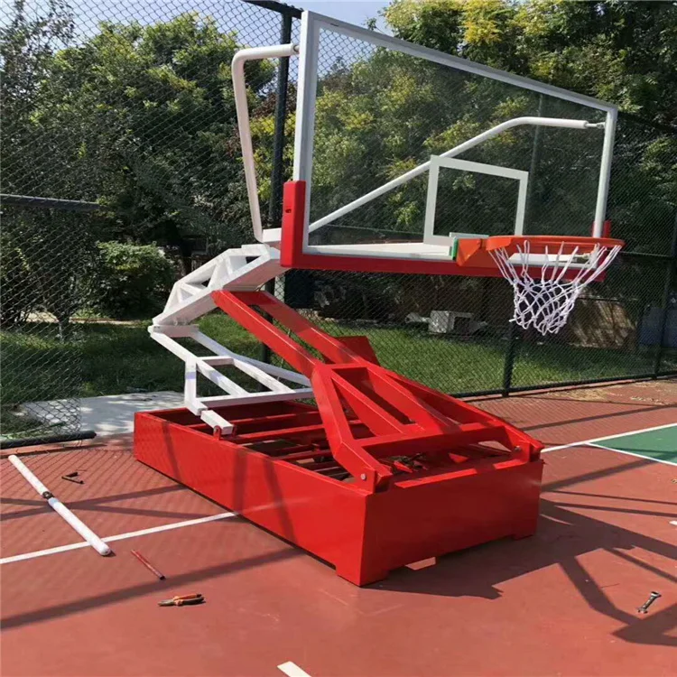 

Indoor and Outdoor Basketball Stand with Height Adjustable Basketball Hoop System