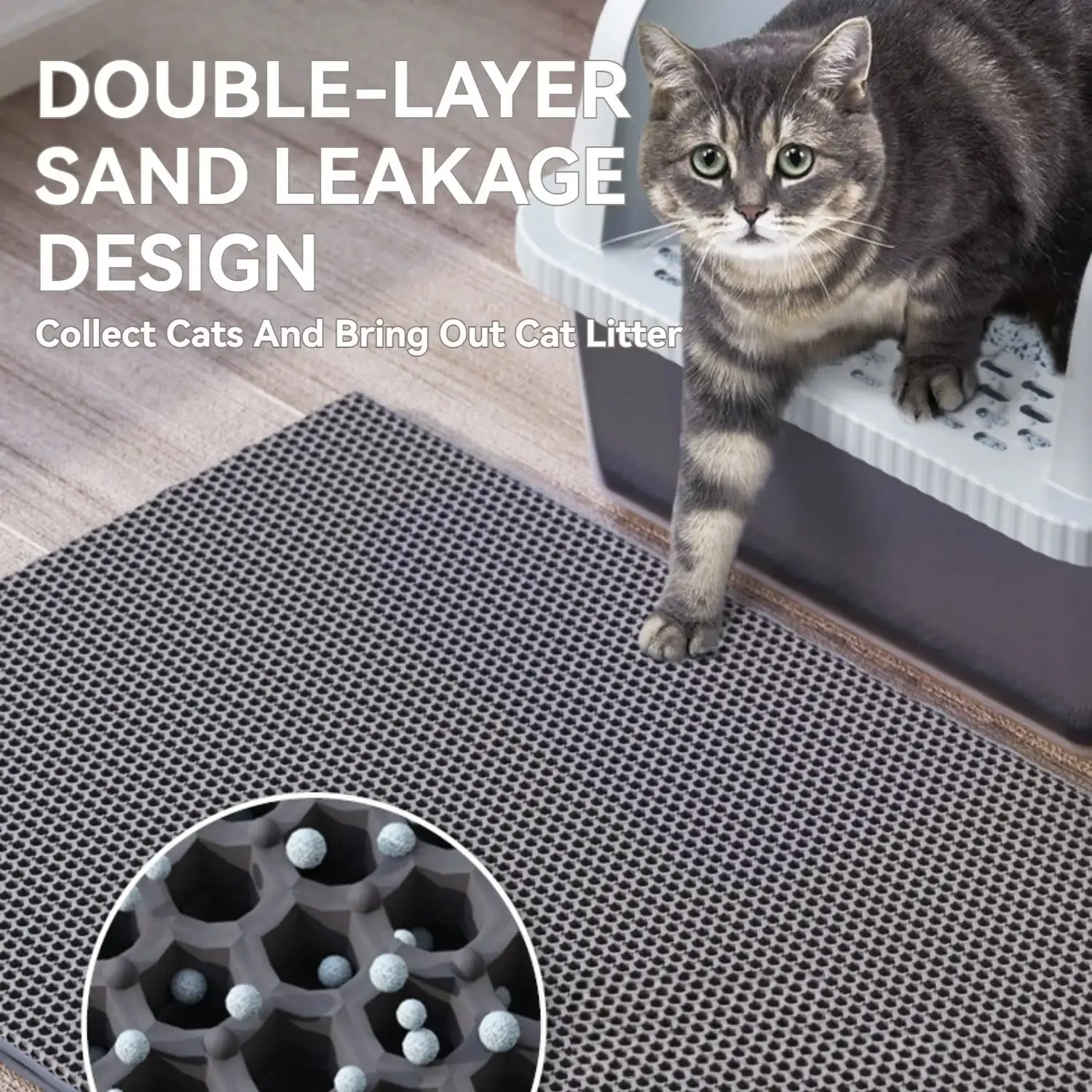 Stainless Steel Litter Box, Metal Cat Litter Box With Scoop, Large Stainless Steel Cat Litter Box High Sides , Easy Cleaning