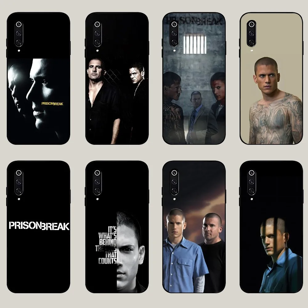 

Prison Break TV Series Phone Case For Xiaomi 11 Redmi Note 11 5G 8T 9A 9 10T Note8Pro Note9 12SUltra Black Case