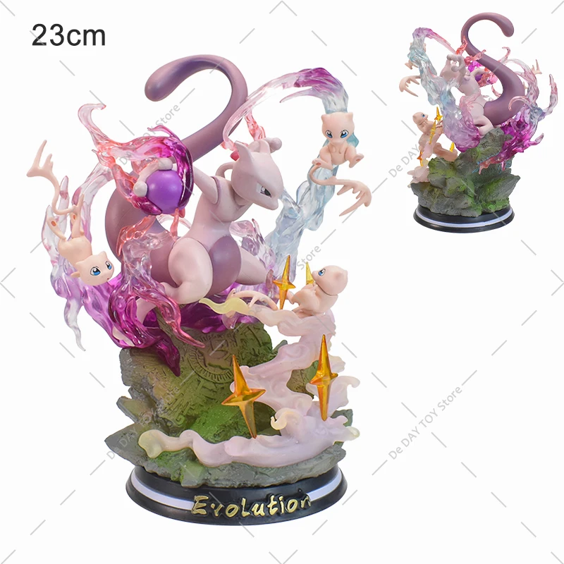 ポケモンアニメフィギュア,LEDライト付きPVCおもちゃ,特殊効果