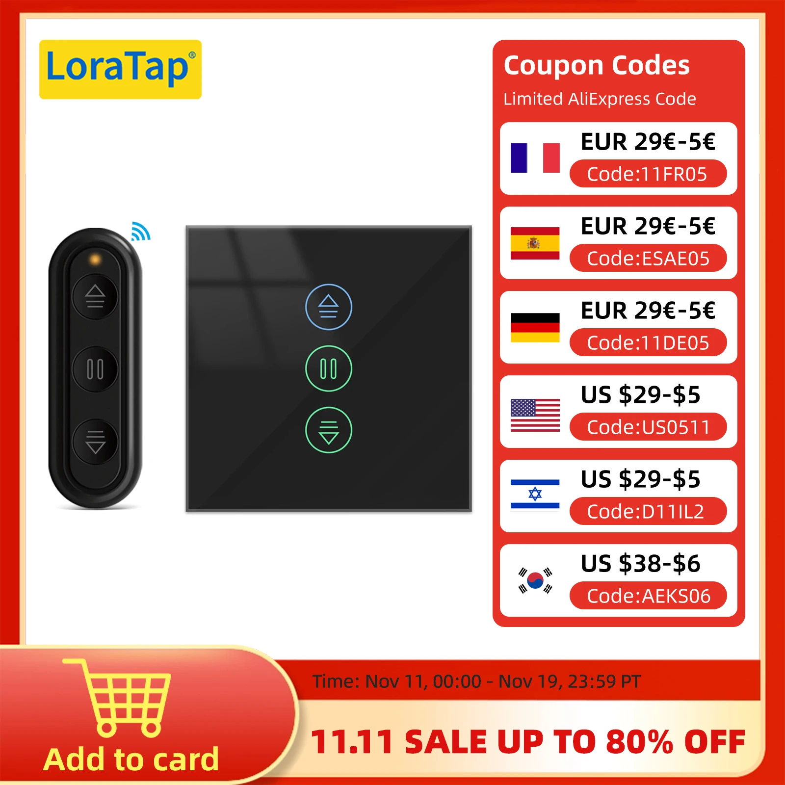 

Черные шторы Tuya, рулонные жалюзи, переключатель, приложение Smart Life, процент, прогресс, дистанционное управление, Google Assistant Alexa