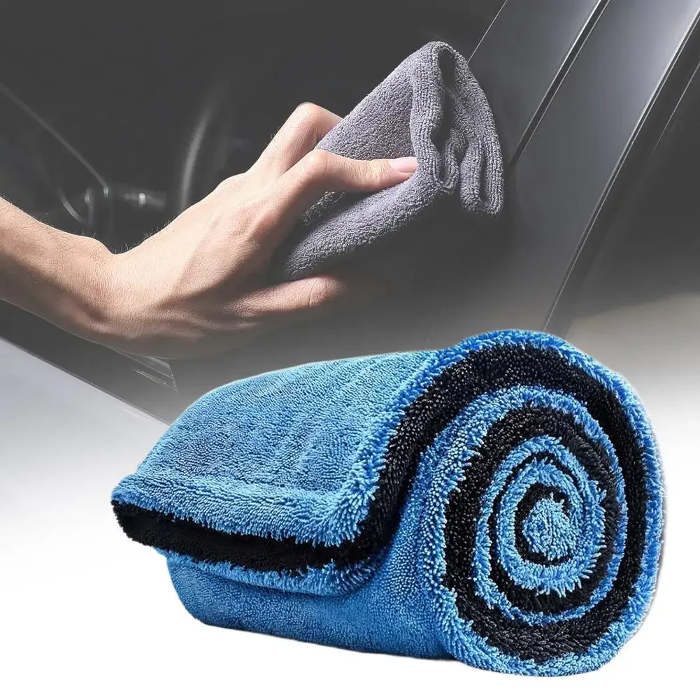 Microfiber Car Wash Towel Large Car Quick Drying Cloth Super Absorbent Car Window Cleaning Towel Thicken Car Detailing Rags