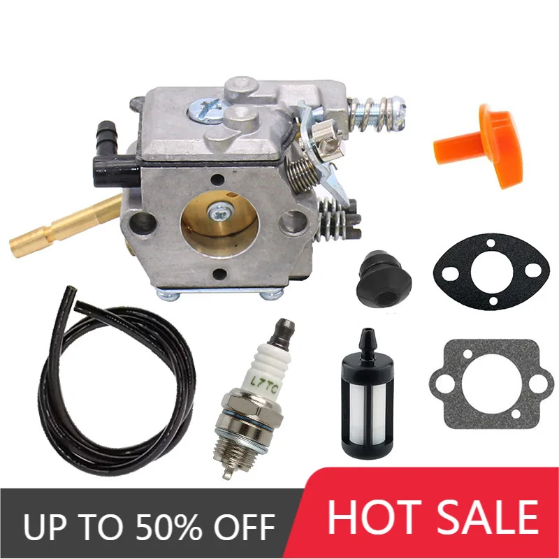 

Suitable for Walbro WT-45 carburetor Stihl FS48 FS52 FS66 FS81 FS106 trimmer chainsaw kit lawn mower lawn mower