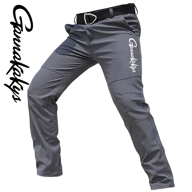 Pantalon de pêche tactique pour homme, pantalon élastique coupe-vent, pantalon de sport de randonnée, pantalon de fitness respirant, pantalon de