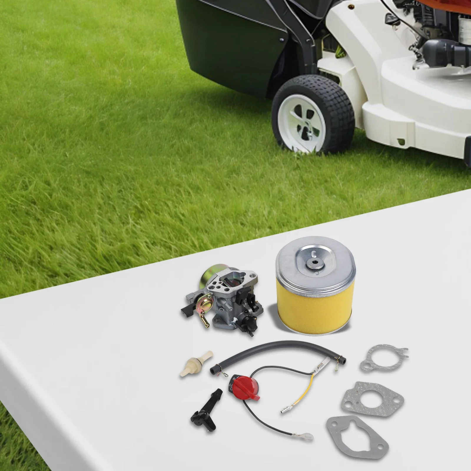 

Комплект карбюратора для двигателей HONDA GX240 и GX270, полный набор для простой установки, заменяет 16100ZE2W71, 1616100ZH9820