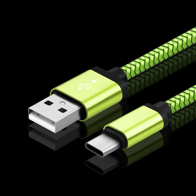 3M USB C Cable Fast Charging Type C Charger Cord Braided USB A to Type-C Data Cable for Samsung Galaxy S23 S22 S21 Xiaomi Redmi