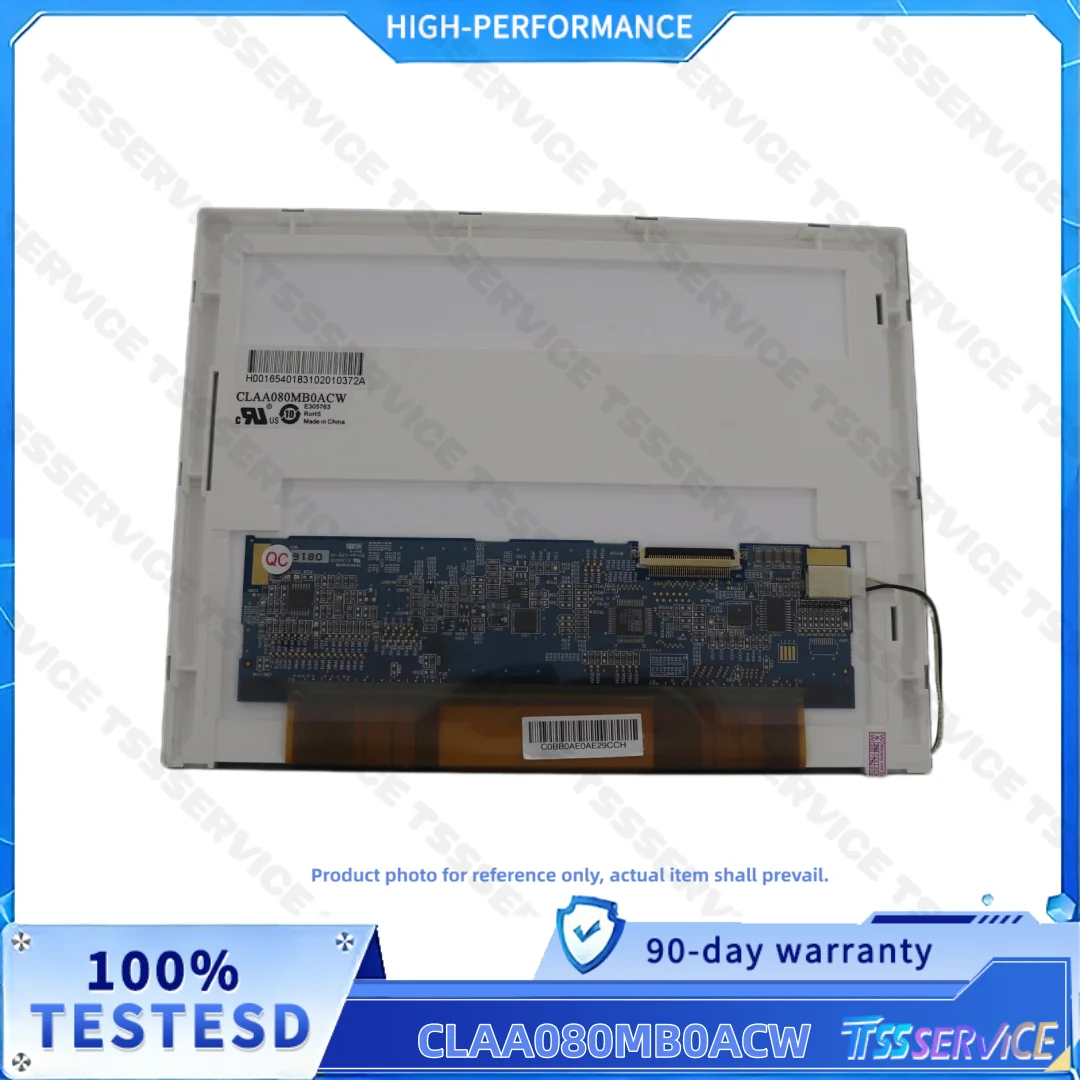 CLAA080MB0ACW 8.0 inch 800*600 Resolution LCD panel fast shipping