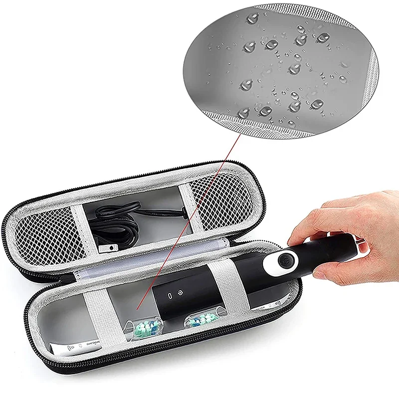 1 Pcs Universal Travel EVA Hard Case Handle Storage Box Organizer Portable Protective For Philips Sonicare Electric Toothbrush