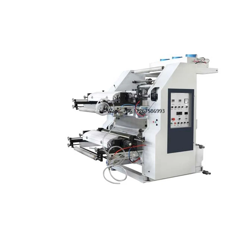 Worry-free After-sales 2-Color Laminated Flexographic Printers High Quality Machine for Durable and Vibrant Prints
