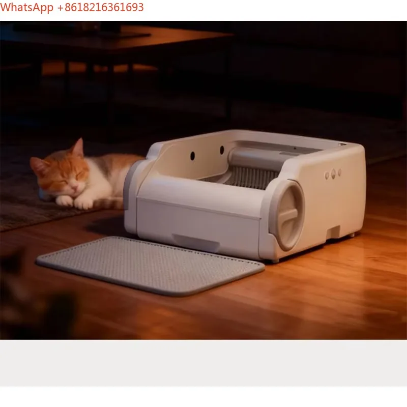 Limited Offer Automatic Cleaning Cat Litter Box Toilet Intelligent Cat Litter Box Large Splash Proof