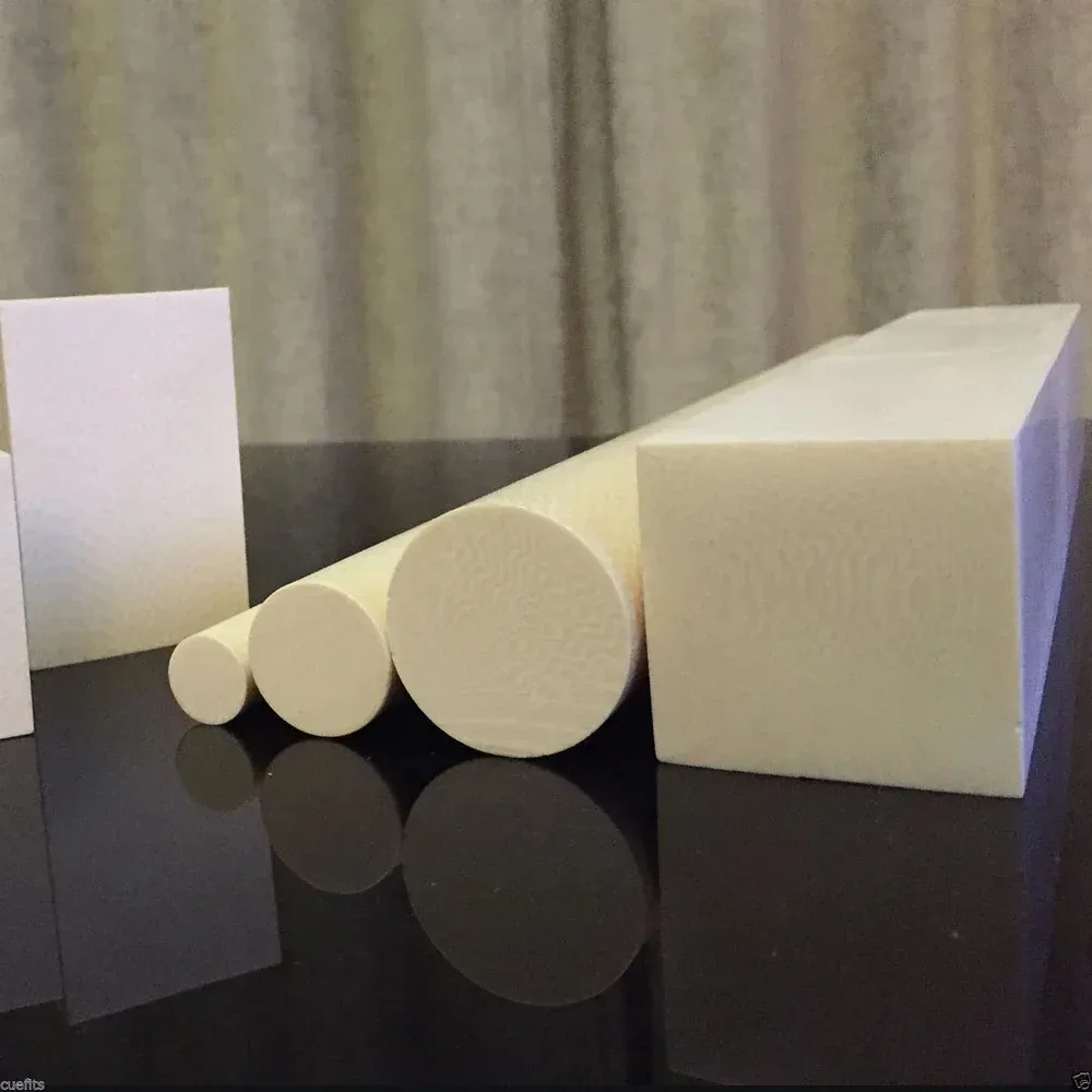 15mm to 38mm Ivory Substitute Rod Solid Bar Imitation Material for Billiard Pool Cue Building Resin Based Round Rod Block
