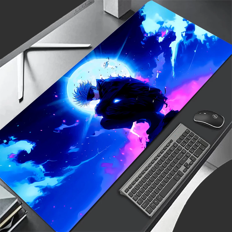 Mousepad Computer Gaming Accessories HD Keyboard Pad Office PC Rubber Mouse Pad Decoracion J-jujutsu Kaisen Gojo Desk Mouse Mat