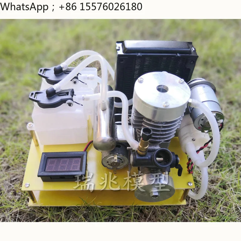 Methanol engine / engine / methanol to DIY / micro mini small engine / DC generator / fuel model wate