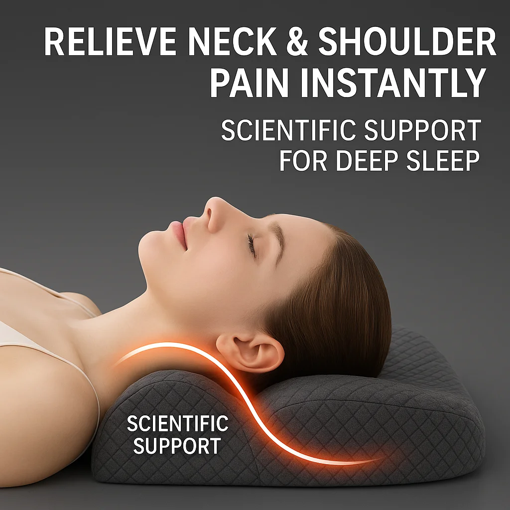 

Cervical Pillow Memory Foam Contour Pillow Bed Pillows For Side Sleeper Ergonomic Orthopedic Sleeping Pillow Neck Protection