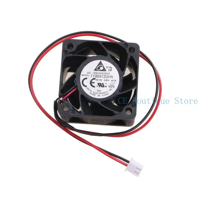 Potente ventilador refrigeración 40mm 14000r para AVC 4028 12V 1A FFB0412UHN ventiladores servidor velocidad 40x40x28mm rodamiento bolas doble 2 pines