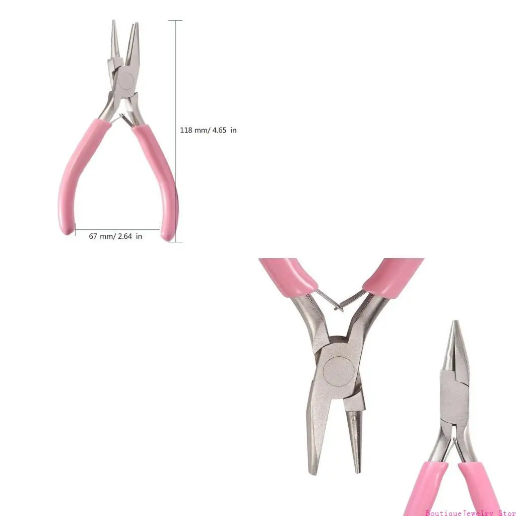 

E1PE Эргономичная ручка -ювелирные изделия плоскогубцы проволочные плоскогубцы