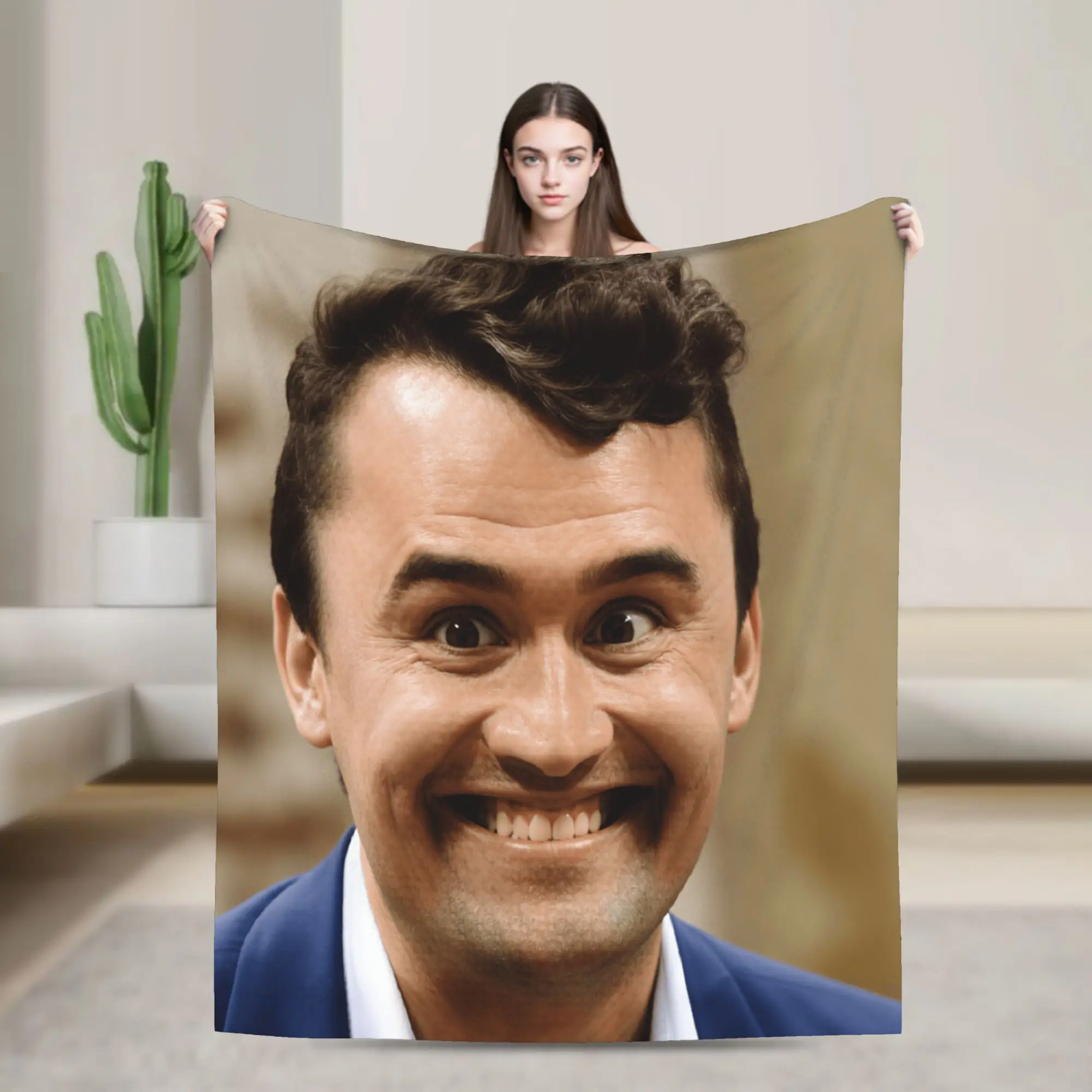 C-Charlie K-Kirk meme Blankets Quality Warm Soft  Throw Blanket Winter Plane Travel Outdoor Novelty Bedspread