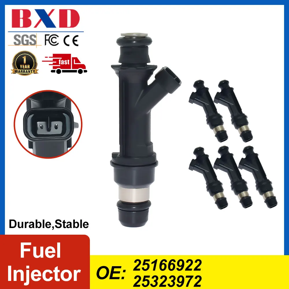 1/6PCS Fuel Injector 25166922 25323972 For Honda Passport, Isuzu Amigo Rodeo Trooper 1998